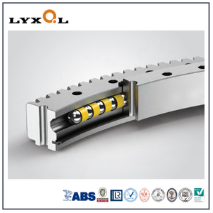 Single Row Ball Slewing Bearings with external gear