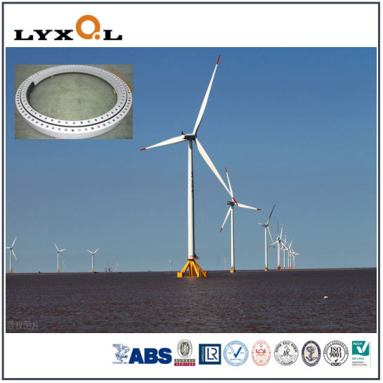 Large Single Row Cross Roller Slewing Bearing for Wind Power