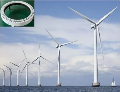 What bearings are used in wind turbines?