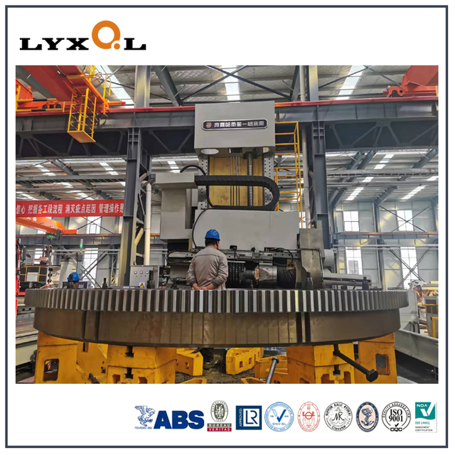 OEM Triple row Roller Slewing Bearing with external gear
