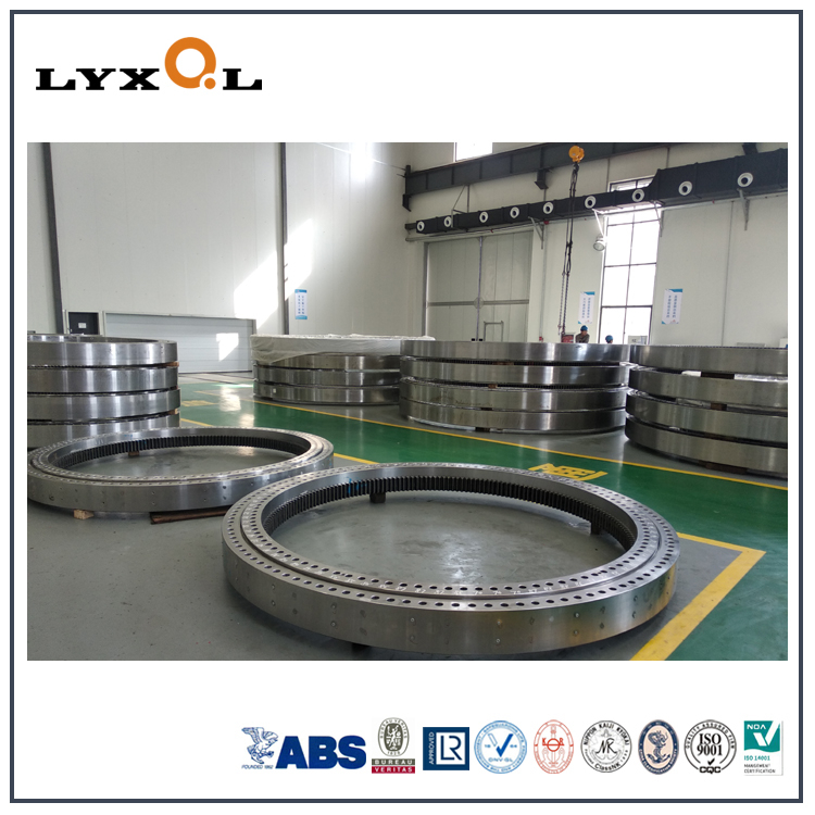 Heavy Duty Turntable Ball Slewing Bearing with internal Gear