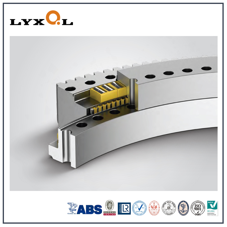 Three Row Roller Slewing ring Bearings with External Teeth