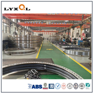 Large Cross Roller Slewing Bearing with internal Gear