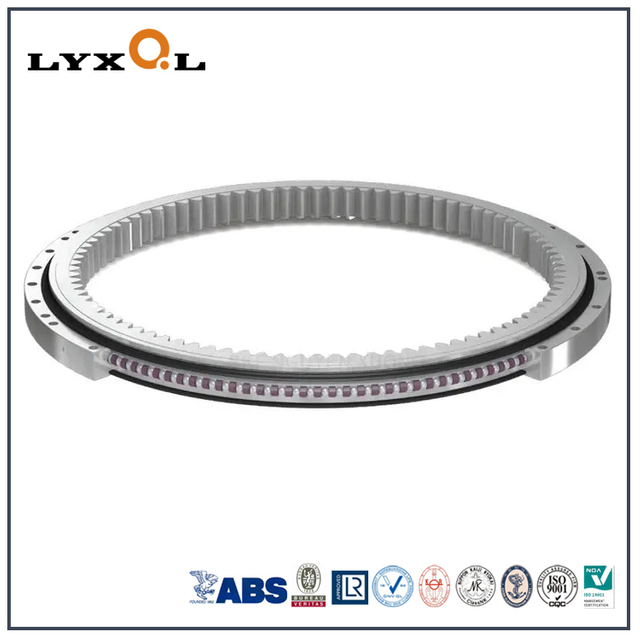 Single Row Ball Slewing Bearings with internal Gear