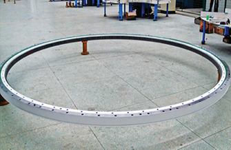 Single row ball slewing bearings